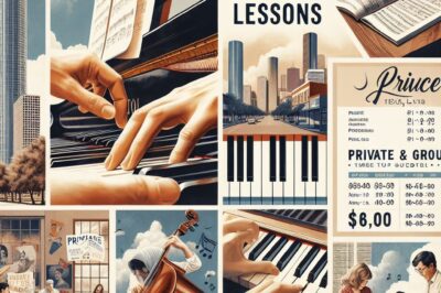 Adult Piano Lessons Houston, TX: Private & Group Prices