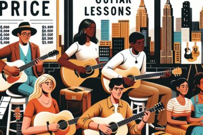 Private & Group Adult Guitar Lessons Jersey City, NJ Prices